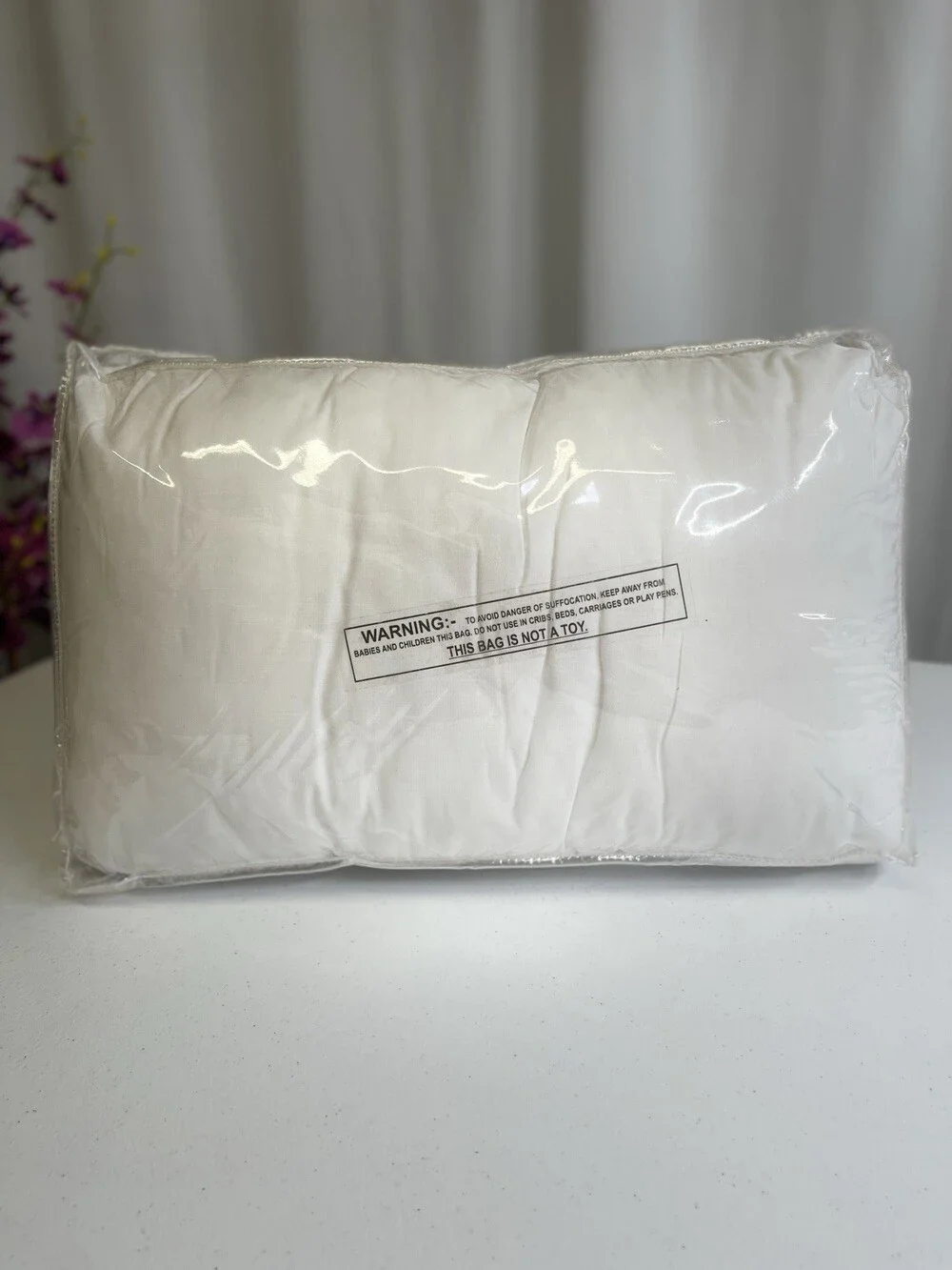 Utopia Bedding Decorative Pillow Insert 12x20 White Hypoallergenic Cotton New